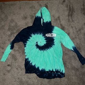 Womens Medium Long Sleeved Hooded T-Shirt